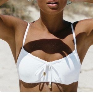 ETE SWIM✨ Matilda Swim Top✨ White/Medium